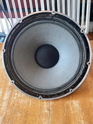 VINTAGE TANNOY 15"" OURO ALTO-FALANTE CONCÊNTRICO DUPLO E CROSSOVER RARO POR FAVOR LEIA - Imagem 1 de 4