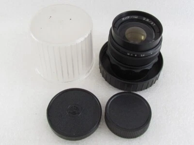 Mir 1SH F2.8/37mm Vintage Russian EXCELLENT M42 SLR Wide Angle Lens Zenit Nikon - Image 1 of 4