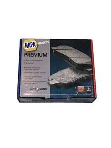 NAPA Premium Rear Brake Pads SS-8213-M Semi-Metallic Back 1 Set Of 4 D1108 -READ - Picture 1 of 7