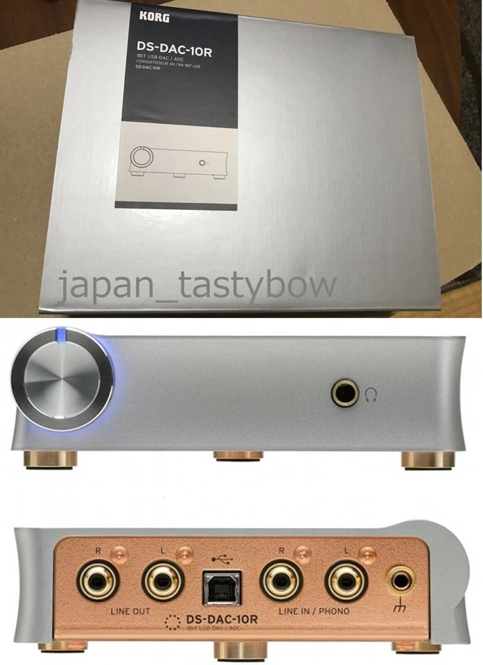 KORG USB DAC Digital Analog Converter Phono Input Compatible 1bit DS-DAC-10R - Image 1 of 4
