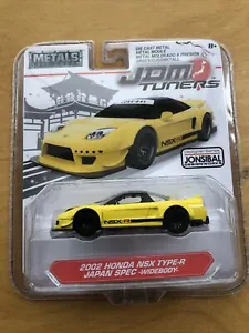 Sintonizzatori Jada Toys JDM 2002 Honda NSX Type-R Giappone Spec Widebody Giallo 1/64 - Foto 1 di 7
