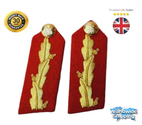 VETEMENTS Gorget Collar Patch Gorgets Staff Officer General Nos 2 & 4 Dress