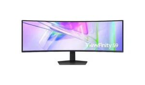 Samsung S49C954UAN 49" S95UC Curved DQHD Monitor 5120x1440 DP HDI- SPKR RJ45 KVM - Picture 1 of 2
