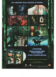 Animatrix Pubblicità 2003 Werbung Italian Magazine Advertising Matrix 26x21 cm - Picture 1 of 1