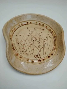 Salt Marsh Pottery Spoon Rest Beige - Picture 1 of 6