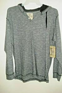 Mens Hooded Shirt Gray Size XL Roebuck & Co NWT - Picture 1 of 2
