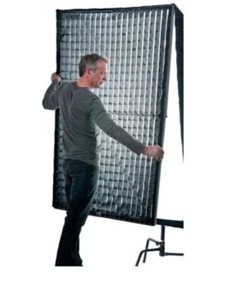 Bowens BW-1511 40 Degree Soft Egg Crates for Lumiair Softbox 100X100cm (Black) - Image 1 of 4
