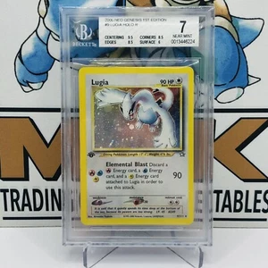 Pokemon Neo Genesis Lugia BGS 7 NM 2000 Holo 9/111 Nintendo Very Rare Graded Psa - Picture 1 of 4