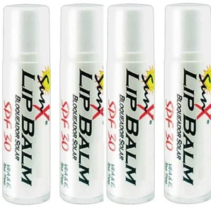 SunX Spearmint SPF30 Bálsamo Labial PACK 4 Tubo Chap Stick Protector Solar-x 4pk .15oz - Imagen 1 de 1