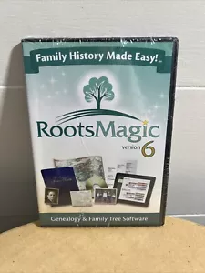 Roots Magic Version 6 Family History Genealogy Tree Research Software NEW - Picture 1 of 2