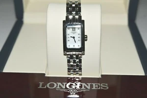 Reloj Longines Dolce Vita para mujer pequeño trapeador diamante L51584846 $1650 - Imagen 1 de 8