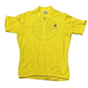 Cannondale Radtrikot Buchanan MI Größe L Large gelb 1/2 Reißverschluss Made in USA - Bild 1 von 7
