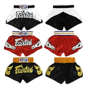 FAIRTEX MUAY THAI KICK BOXING MMA K1 FIGHTING SATIN SHORTS TRUNK BS0650 - BS0652 - Bild 1 von 5