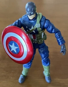 Marvel Universe Captain America Battlefield The First Avenger 4,75" groß - Bild 1 von 6