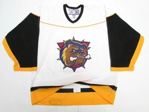 HAMILTON BULLDOGS AUTHENTIC AHL PRO REEBOK 6100 HOCKEY JERSEY SIZE 54 - Picture 1 of 3