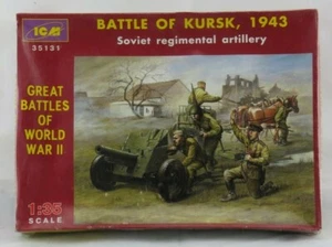 ICM Battle of Kursk 1943 Soviet Regimental Artillery 35131 1/35 MNIB - Picture 1 of 2