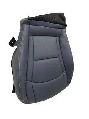 2018-2023 BUICK ENCLAVE FRONT LEFT LOWER SEAT CUSHION DARK GALVANIZED LEATHER - Image 1 of 4