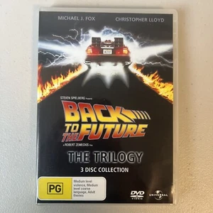 Back To The Future The Trilogy Michael J. Fox, Christopher Lloyd 3 DVD Set - Picture 1 of 4