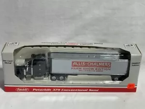 Liberty Classic SpecCast ALLIS CHALMERS 2000 Farm Show Peterbilt 379 Semi, 1/64 - Picture 1 of 6