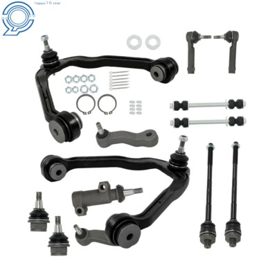 13Pcs Front Upper Control Arm & Ball Joints Tie Rods For Chevy Tahoe GMC Yukon Foto 1 de 4