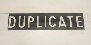 Potteries Vintage Linen Bus Blind 1972 29" - Duplicate - Picture 1 of 1