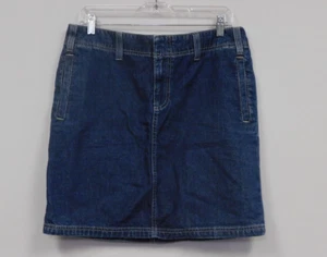 Tommy Hilfiger  Knee Length Denim Jean Skirt Size 10 Vintage - Picture 1 of 6