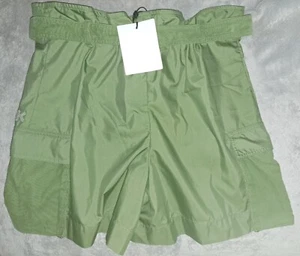 BNWT BN New Womens KENZO High Waist Cargo Shorts 8UK EU36 Green Belted Designer  - Picture 1 of 12