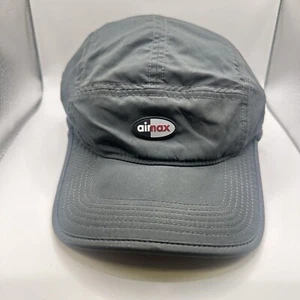 Cappello Nike Uomo Taglia Unica Nero Tailwind Dri Fit AW84 5 Pannelli Berretto Swoosh Airmax Y2K - Foto 1 di 7