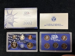 2002 United States Mint Proof Set - Picture 1 of 2