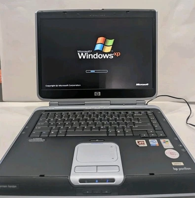 HP Pavilion zv5230us Laptop 2.8 Intel Pentium 4 Bad Battery 40 GB HDD 1 GB Ram - Image 1 of 4