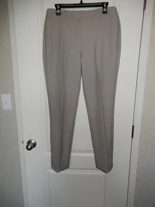 Larry Levine Stretch Damen elegante Karriere Hose Hose Größe 8 gerades Bein grau - Bild 1 von 6