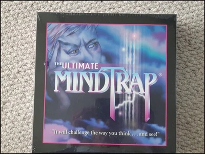 THE ULTIMATE MIND TRAP Board Game Winning Moves 2001 New Sealed Puzzle Mindtrap - Image 1 of 4