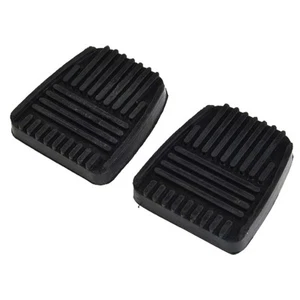 2Pcs Black Brake Pedal Pad Clutch Brand New High Quality Parts Replacement - Picture 1 of 12