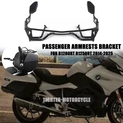 Soporte de reposabrazos de pasajero trasero ajustable 2014-2025 para BMW R1200RT R1250RT 2014 Foto 1 de 4