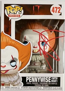 BILL SKARSGARD AUTOGRAFIADO FIRMADO PENNYWISE FUNKO POP #472 - Imagen 1 de 1