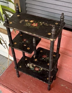 Vintage Shelf Curio Free Standing Etagere - Picture 1 of 21