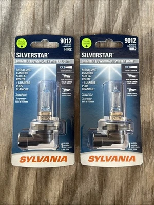 批量 2 件 - SYLVANIA - 9012 SilverStar - 高性能卤素灯泡 — 第 1/3 张图片