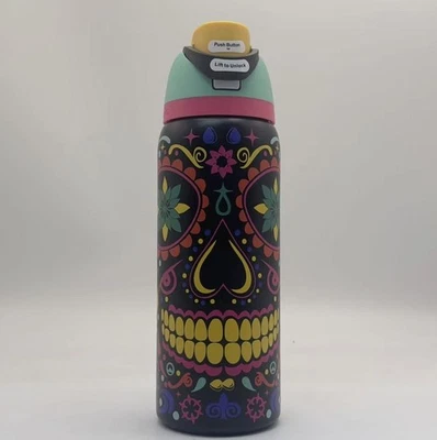 Owala FreeSip 32oz Sugar Skull wATER Bottle – Limited Edition 2025