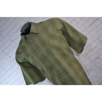 48315 Orvis Fishing Performance Shirt Size 2XL Mens Classic Polyester Green - Image 1 of 4