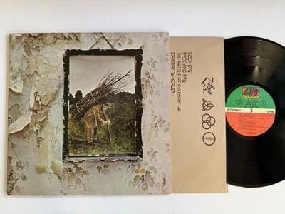 LED ZEPPELIN IV Atlantic Records 1971 Stairway To Heaven LP  w/Inner NM/EX - Image 1 of 3