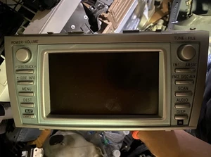 JBL 2007 2008 2009 Toyota Camry 86120-33A30 Navigation Radio Monitor - Picture 1 of 3