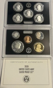 2020 United States Mint Silver Proof Set - Picture 1 of 8