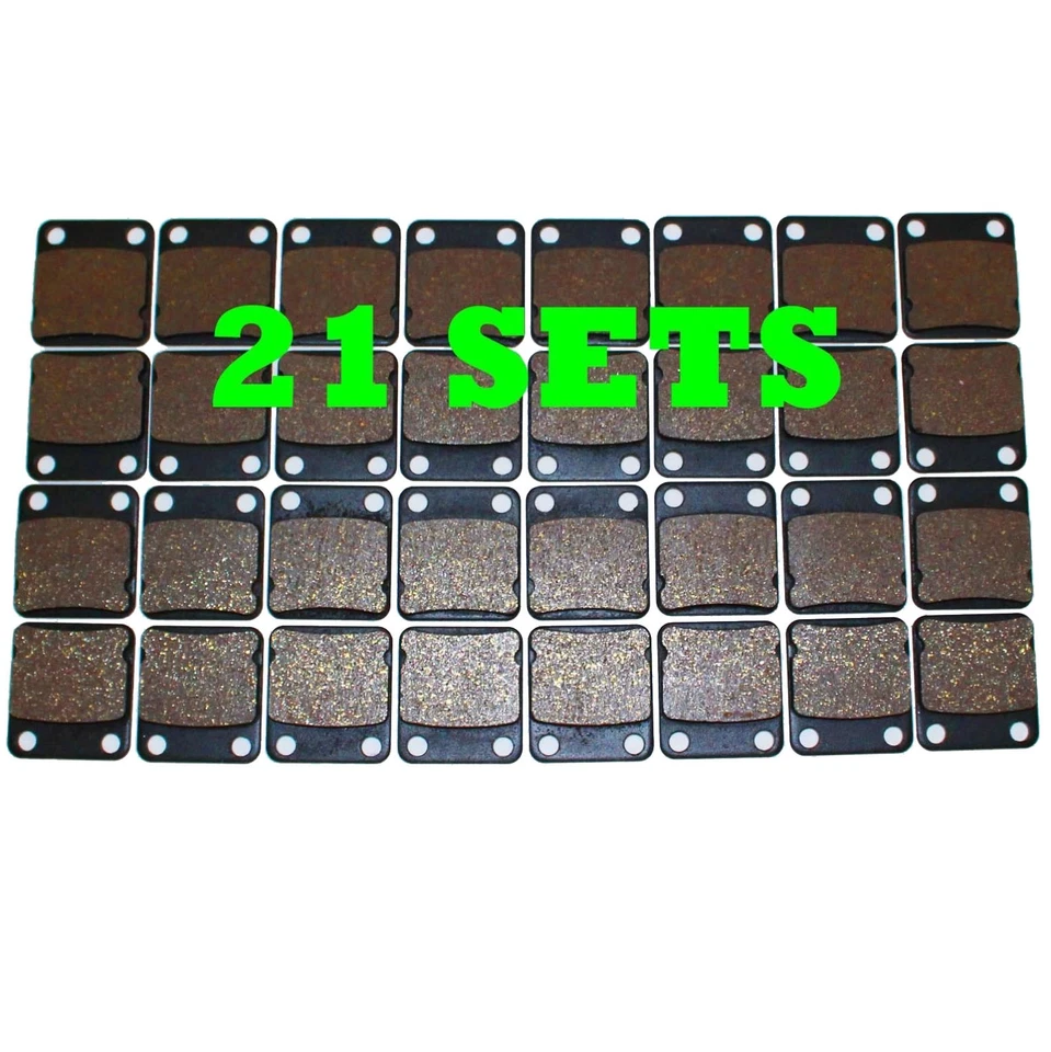 21 juegos pastillas freno delanteras y traseras Honda TRX 300 Ex Sportrax 1997 1998 1999 2000 Foto 1 de 1