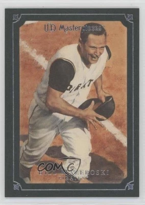 2007 UD Masterpieces Windsor Green Frame Bill Mazeroski #4 HOF - Image 1 of 2