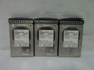 Lot of 3* HGST 2TB 3.5" SATA Server HDD 7200 RPM HUS724020ALA640 (J581) - Picture 1 of 7