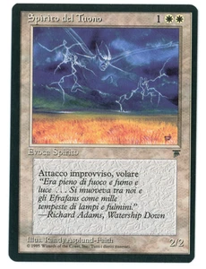 Thunder Spirit -- MTG (SP Quality) - Italian Legends - See scans!! - Picture 1 of 3