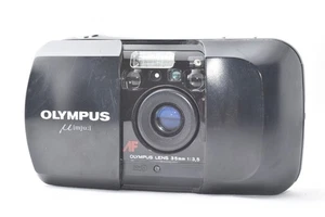 Olympus μ mju analoge Kompaktkamera schwarz aus Japan #412 - Bild 1 von 8