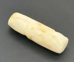 Syrian Cylinder Seal Bead Calcite Intaglio - Picture 1 of 5