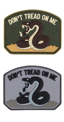CONDOR 181005 DON'T TREAD ON ME PVC PATCH - Image 1 of 3