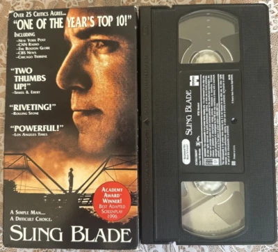 Sling Blade -Billy Bob Thornton (VHS, 1997)  **Buy 2 Get 1 Free** 📼  - Image 1 of 2